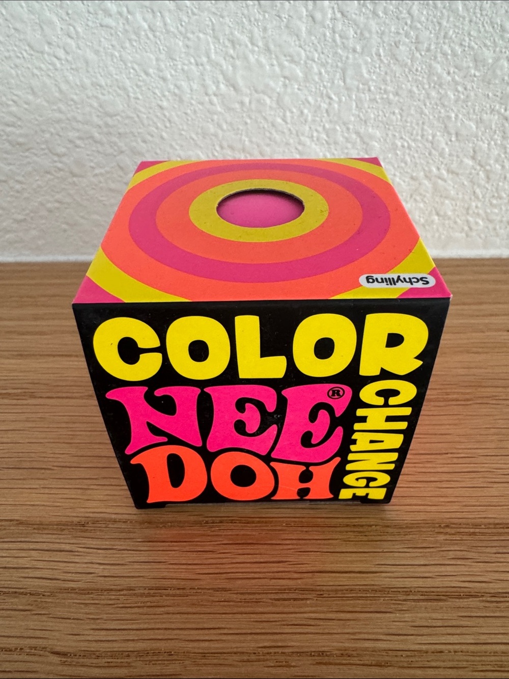 Color changing needoh in pink